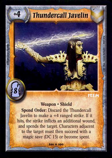 Thundercall Javelin - Foil
